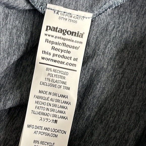 🩶patagonia seabrook jumpsuit plume grey - Picture 8 of 16